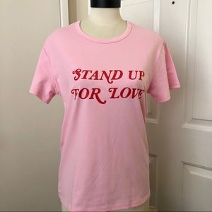 ✳️ [NEW] Stand Up for Love Pink Tee